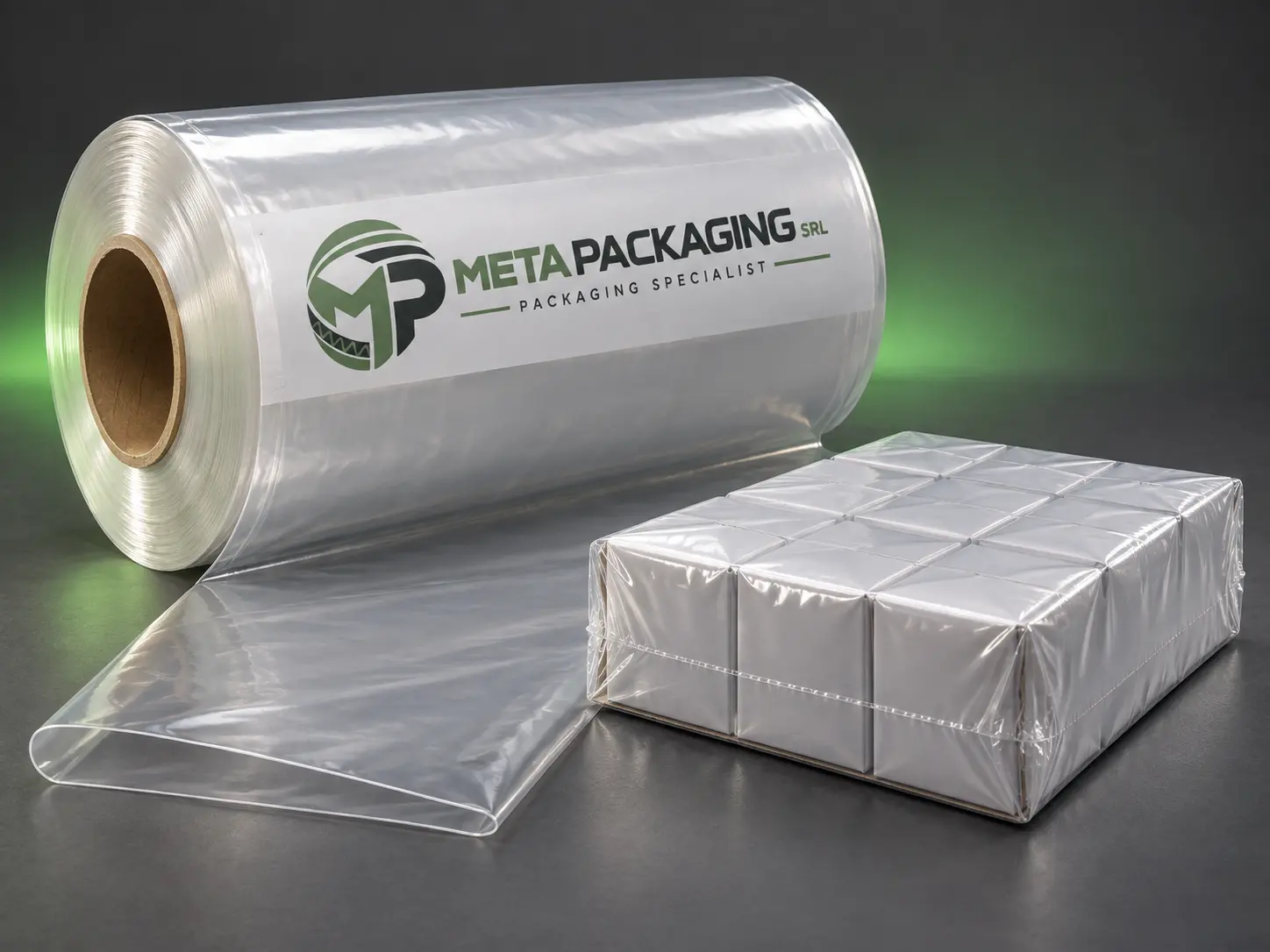 Film termoretraibile marchiato Meta Packaging